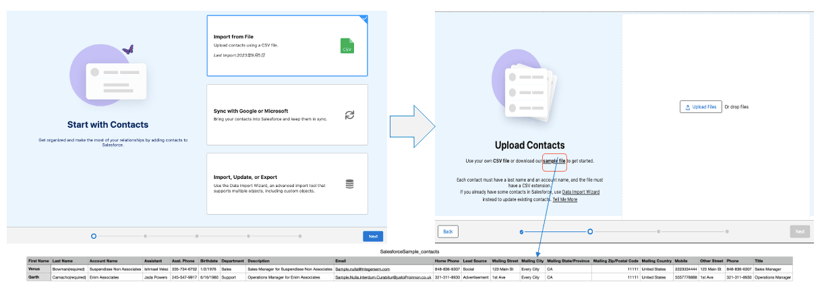 Salesforce 友善的客戶名單匯入工具